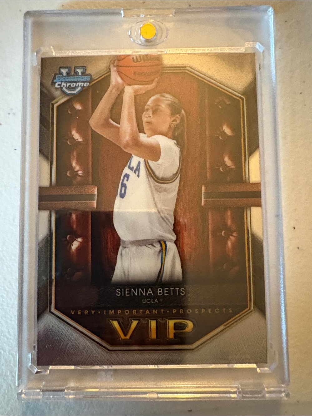Topps Sienna Betts VIP Bowman Chrome Basketball Card - UCLA